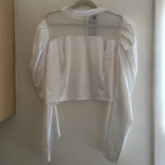 Fashion Nova Tops - Fashion nova white top size 3X
